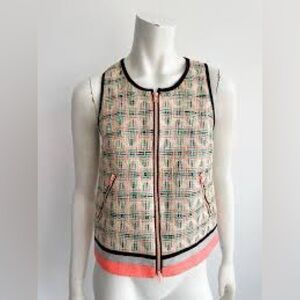 Milly New York Tweed Vest